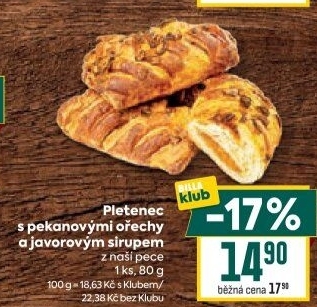 Pletenec plněný