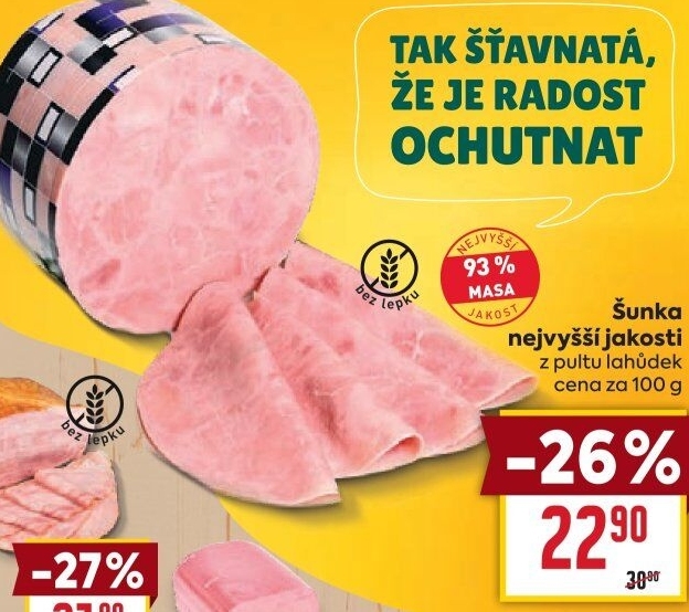 Šunka nejvyšší jakosti