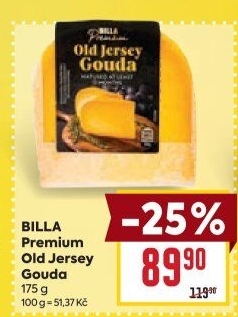 Sýr Old Jersey Gouda Billa Premium