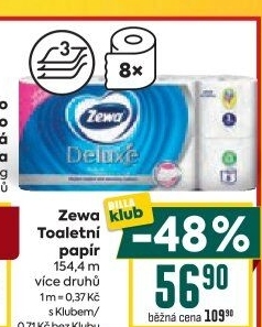 Toaletní papír 3vrstvý Deluxe Zewa