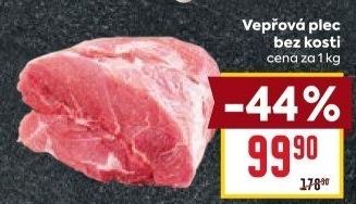 Vepřová plec bez kosti