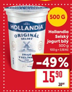Bílý jogurt selský Hollandia