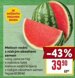 Meloun vodní