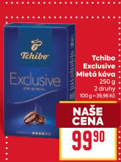 Mletá káva Tchibo Exclusive