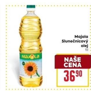 Slunečnicový olej Majola