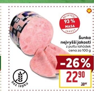 Šunka nejvyšší jakosti