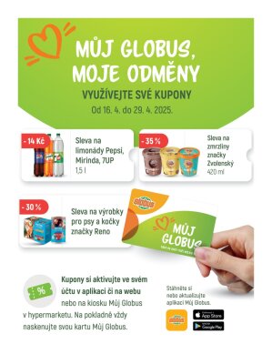 akční leták Globus 23.4.2025-29.4.2025