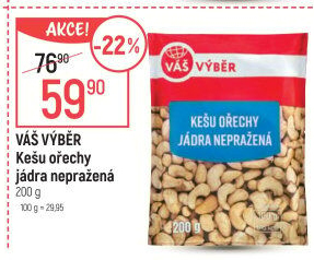 Kešu Váš Výběr