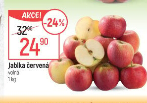 Jablka červená