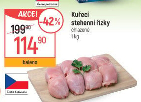 Kuřecí stehenní řízky
