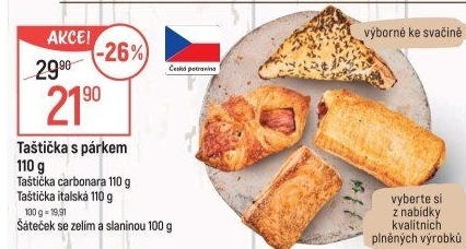 Taštička hot dog