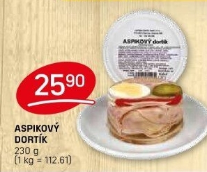 Aspikový dort