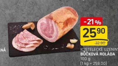 Bůčková roláda Kostelecké uzeniny