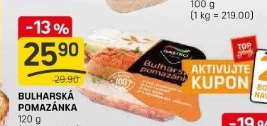 Bulharská pomazánka Gastro