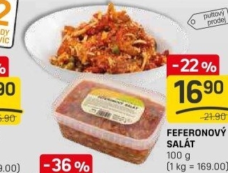 Feferonkový salát