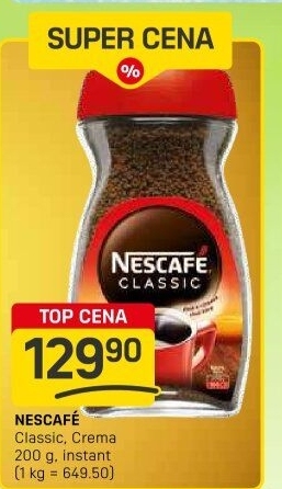 Instantní káva Nescafé Classic