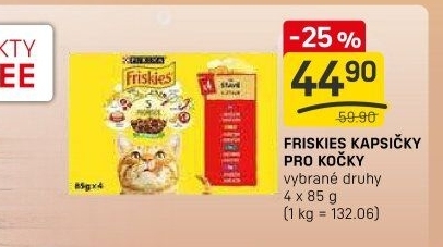 Kapsičky pro kočky Friskies