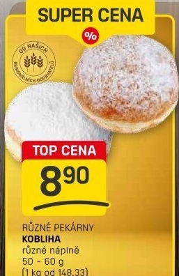 Kobliha s náplní
