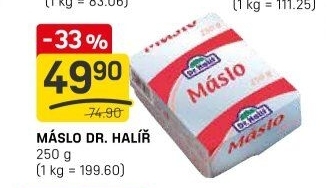 Máslo Dr.Halíř