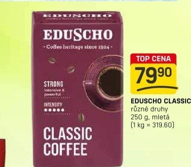 Mletá káva Classic Eduscho