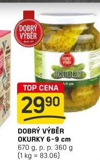 Okurky Dobrý Výběr