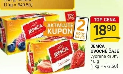 Ovocný čaj Jemča