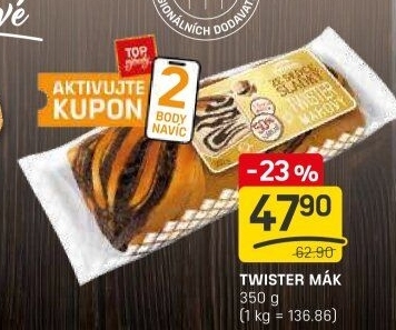 Pečivo Twister Penam