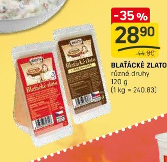 Sýr Blaťácké zlato Madeta