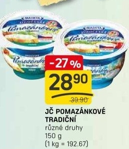 Tradiční pomazánkové Jihočeské Madeta