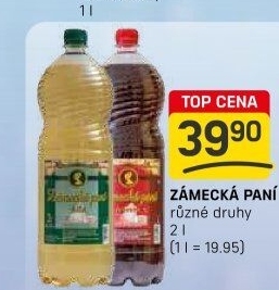 Víno stolní Zámecká paní