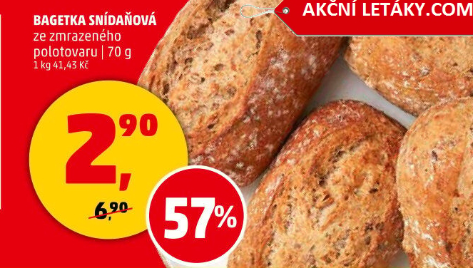 Bageta snídaňová