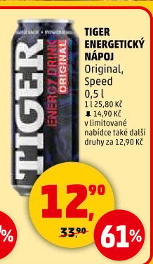Energetický nápoj Tiger