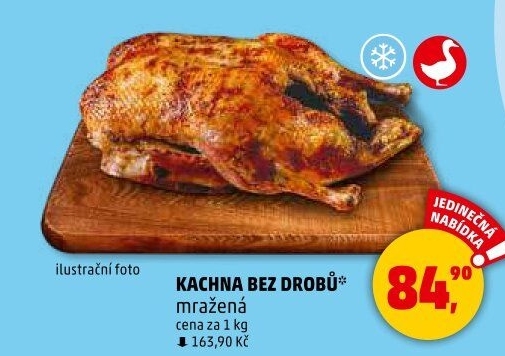 Kachna mražená