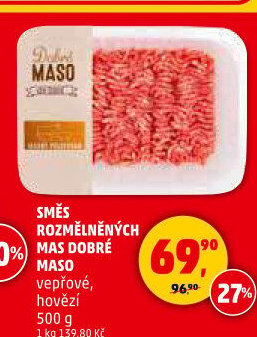 Mleté maso mix Dobré maso