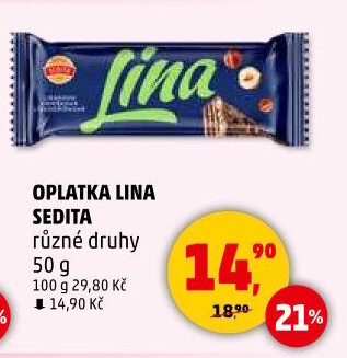 Oplatky Lina Sedita