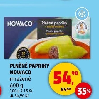 Papriky plněné v rajské omáčce mražené Dobroty babičky Kláry