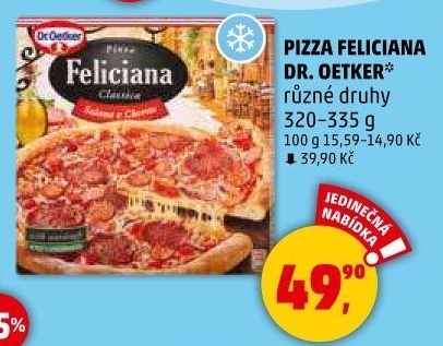 Pizza mražená FelicianaDr. Oetker
