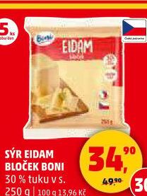 Sýr Eidam 30% Boni