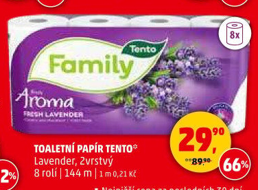 Toaletní papír 2vrstvý Tento