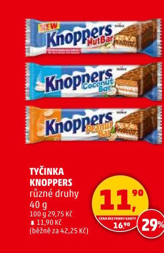 Tyčinka Knoppers NutBar Storck
