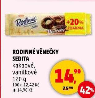 Věnečky Rodinné Sedita