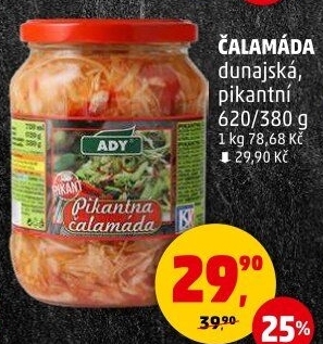 Čalamáda dunajská Ady