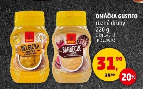 Omáčky Gustito