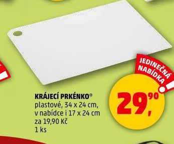 Prkénko plastové