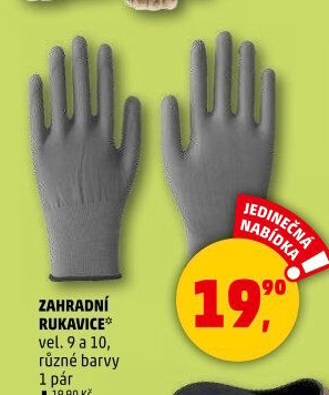Zahradní rukavice
