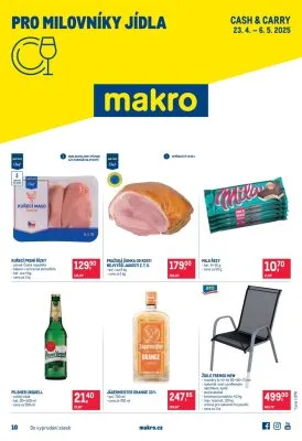 akční leták Makro 23.4.2025-6.5.2025