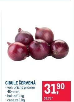 Cibule červená