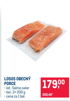 Losos obecný filety