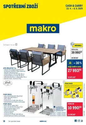 akční leták Makro 23.4.2025-6.5.2025