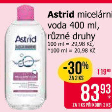 Micelární voda Astrid